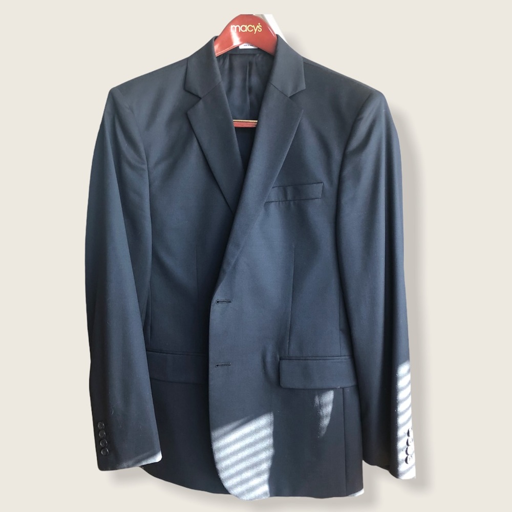❤️SALE❤️ Calvin Klein Slim Fit Black Jacket 42L